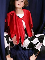 kristina fey is a naked harlequin teen