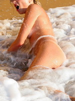 nude teen on the beach