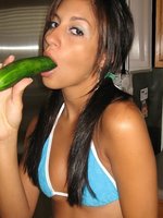 fucking myself with a cucumber
